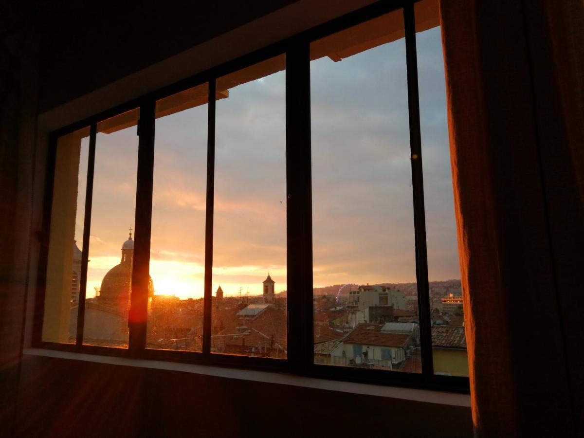 Апартаменты Cocoon Loft - Magnifique Loft Sous Toit, Refait A Neuf, Vues Splendides, Clim, Wifi Ницца Экстерьер фото